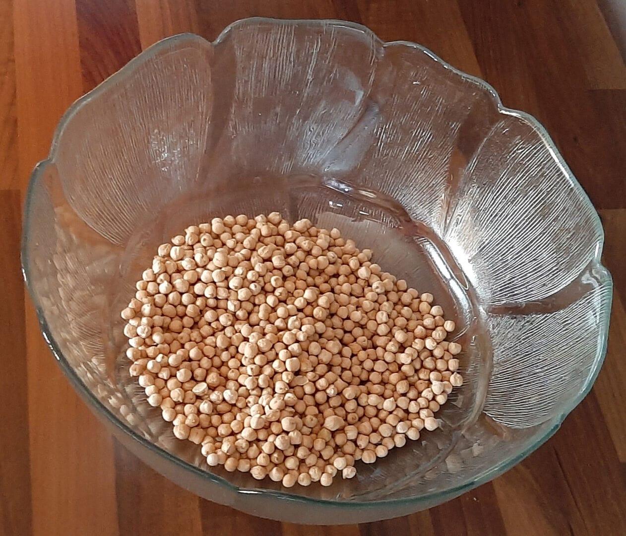 Cuisson des pois chiches secs à l