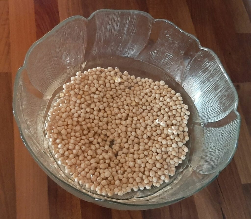 Cuisson des pois chiches secs à l