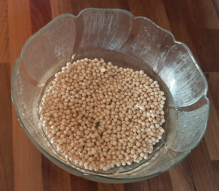 Cuisson des pois chiches secs à l