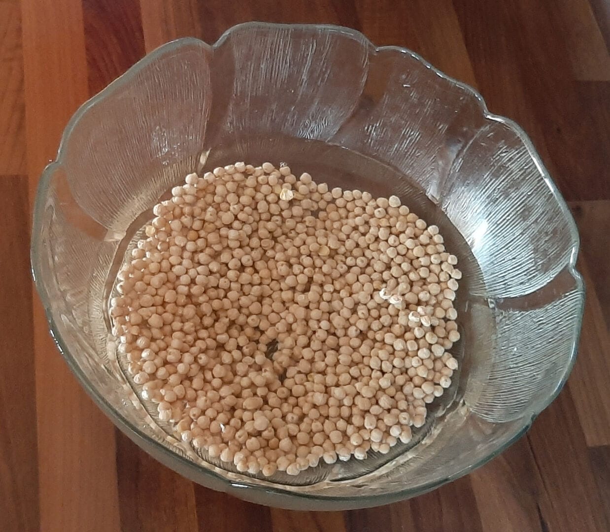 Cuisson des pois chiches secs à l