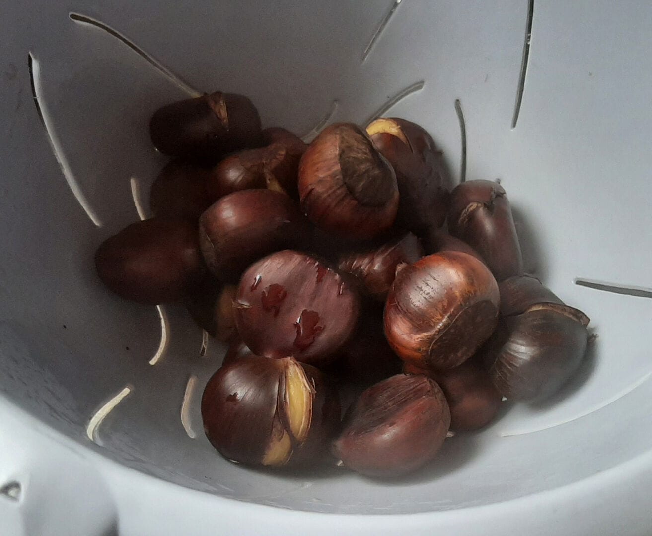 Cuisson des châtaignes à l'eau. Voici comment faire