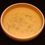 Soupe de pois chiches. Une recette Corse avec poireaux et tomates