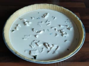 Tarte aux épinards frais