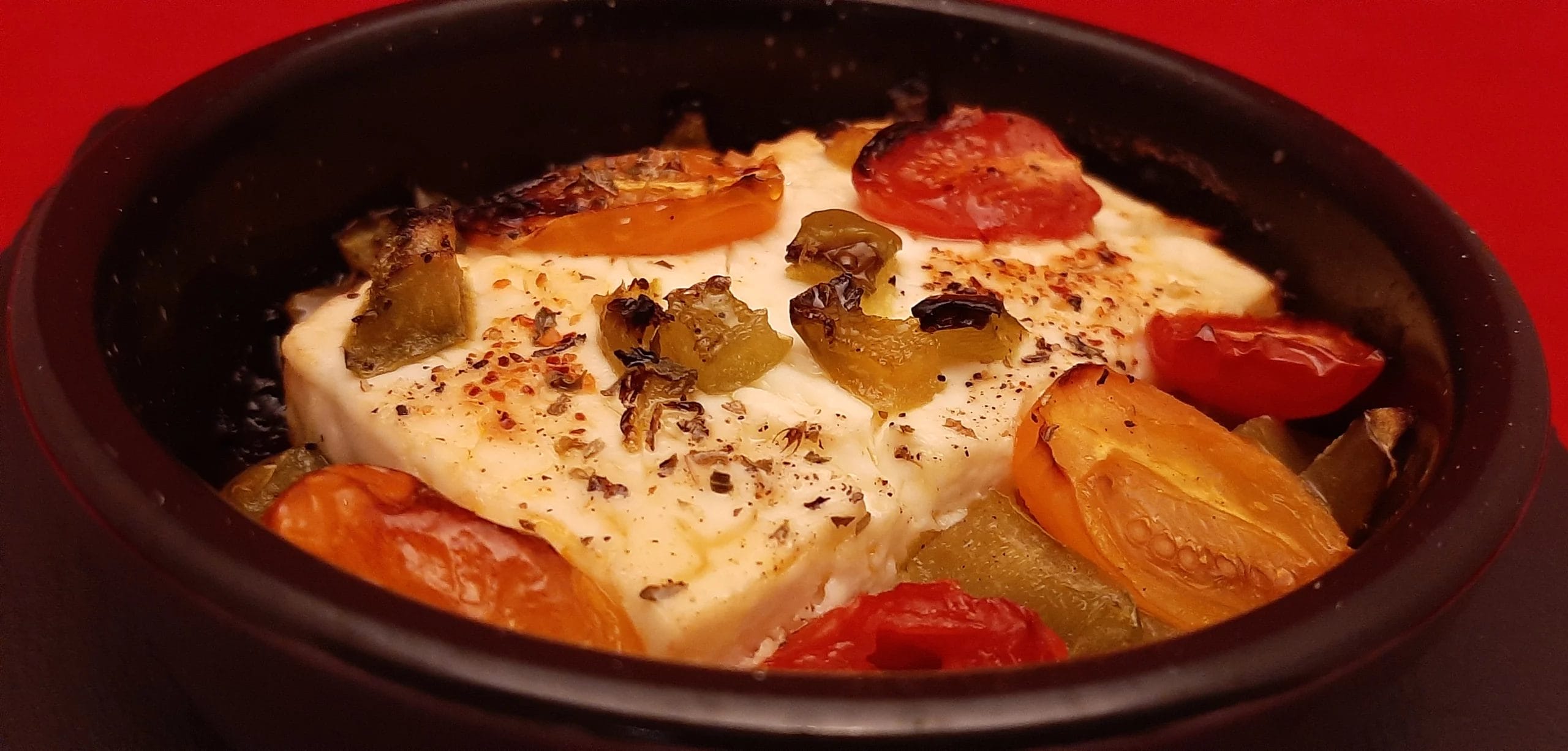 Tomate feta au four