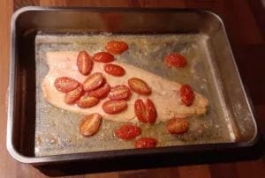 Filet de truite au four