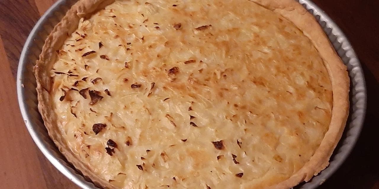 Tarte aux oignons alsacienne : un classique de grand-mère !