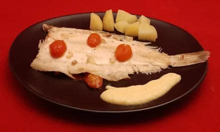 Limande-sole au four. Une recette de filet de poisson plat marin économique.