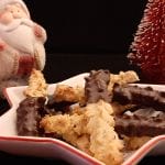 Spritz. Une recette de biscuits au chocolat et à la poudre de noisettes pour les fêtes.