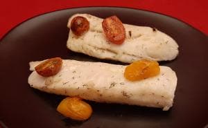 Filet de merlu au four. Une recette de poisson de méditerranée