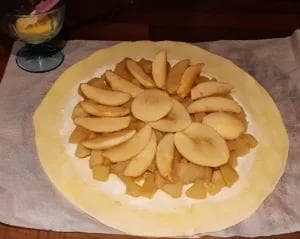 Galette des rois aux pommes
