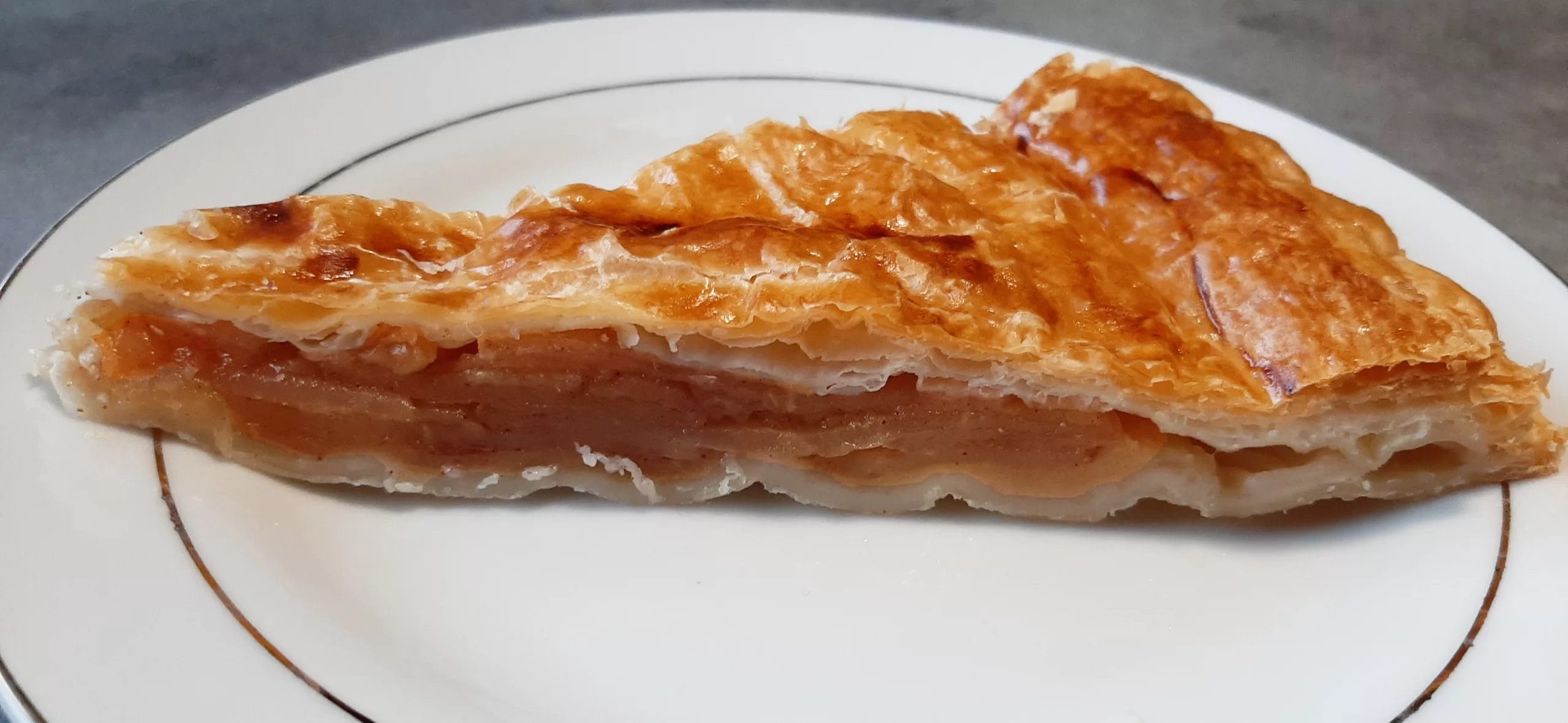 Galette des rois aux pommes
