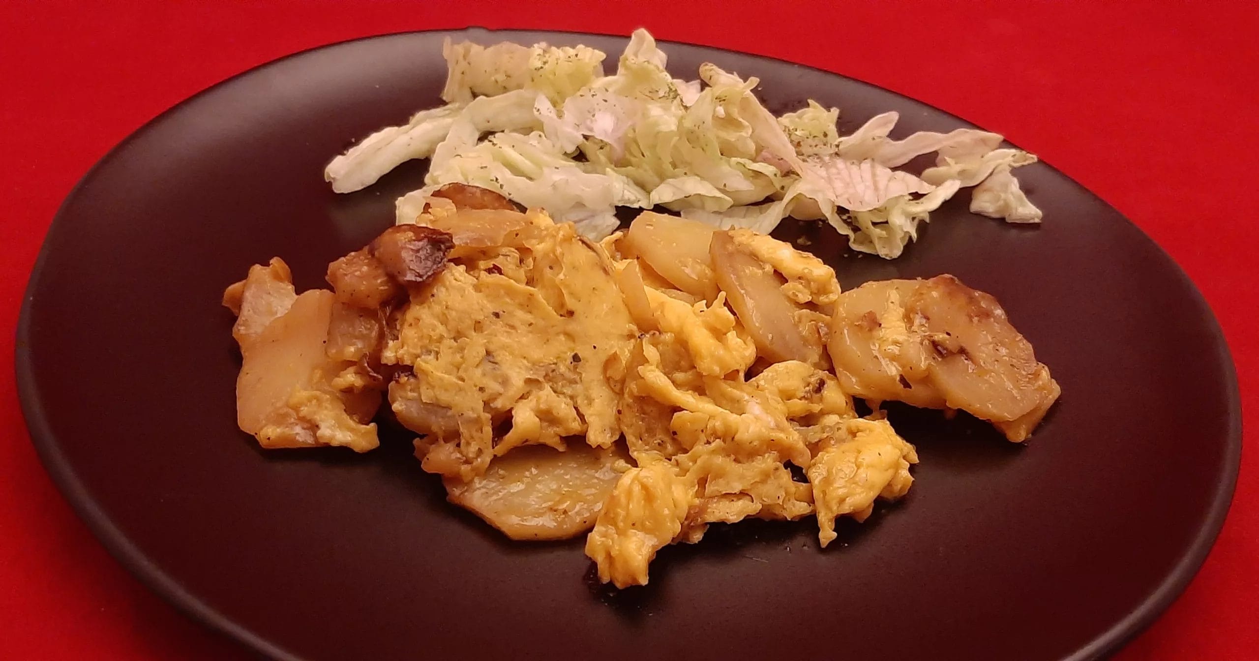 Omelette pomme de terre