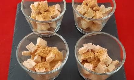 Verrines de poires au foie gras : une recette élégante et rapide pour un apéro de Noël réussi !