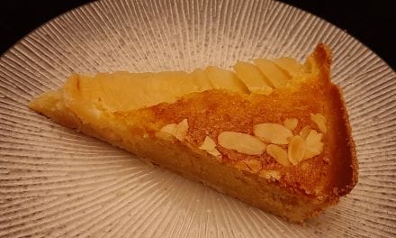 Bourdaloue. Une recette de tarte amandine aux poires délicieuse.