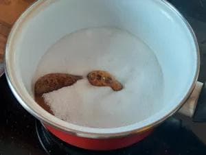 Gâteau kiwi jaune et vert