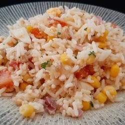 Salade de riz thon