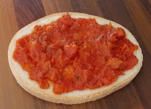 Bruschetta tomates mozzarella