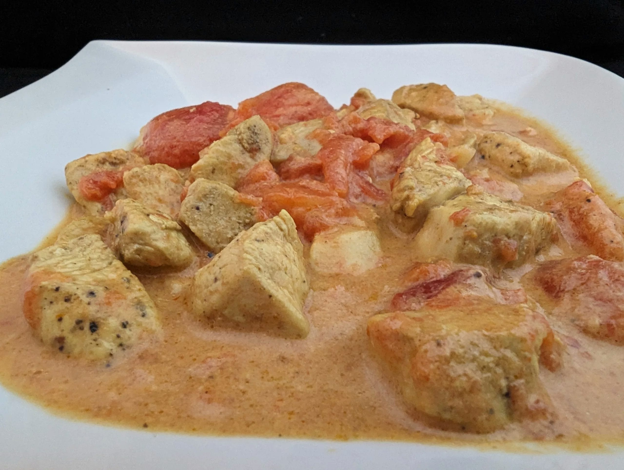 Poulet coco curry