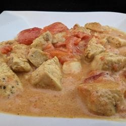 Poulet coco curry