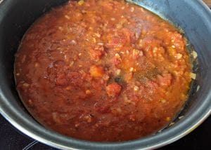 Haricots blancs sauce tomate