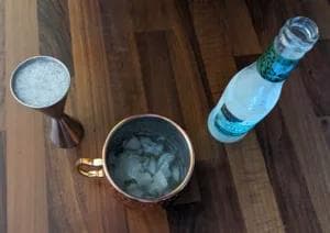 Ginger beer Moscow mule