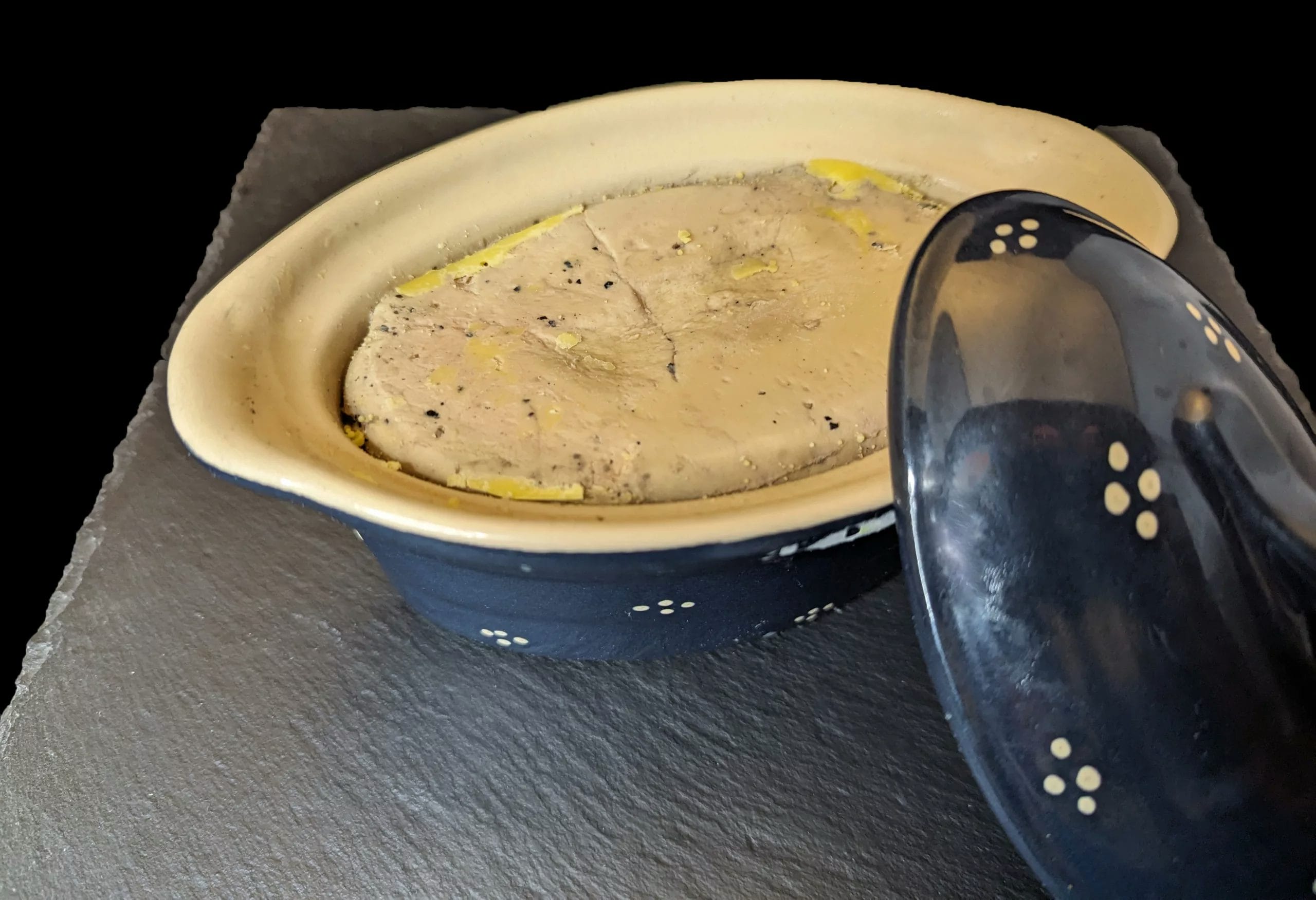 Foie gras cru cocotte minute