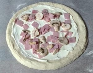 Pizza chèvre miel