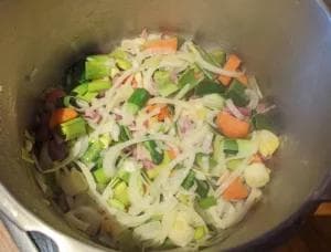 Soupe de pois cassés